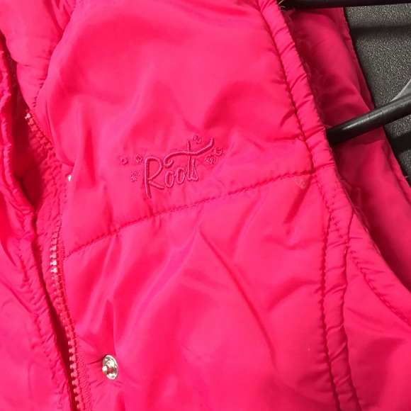 Roots Kids Pink Vest Size Lg 9-10 yrs old - Picture 5 of 5